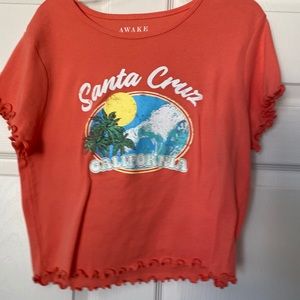 Santa Cruz cropped shirt